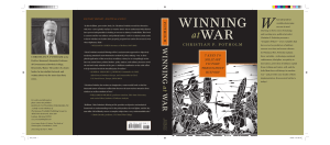 Winning at War Seven Keys to Military Victory throughout History by Christian P. Potholm