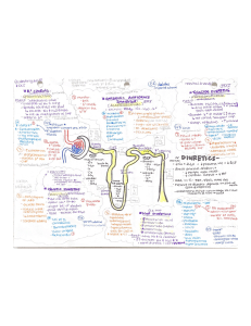 Diuretics Notes: Mechanisms, Uses, and Side Effects