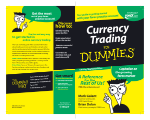 Currency Trading for Dummies (Getting Started Edition)