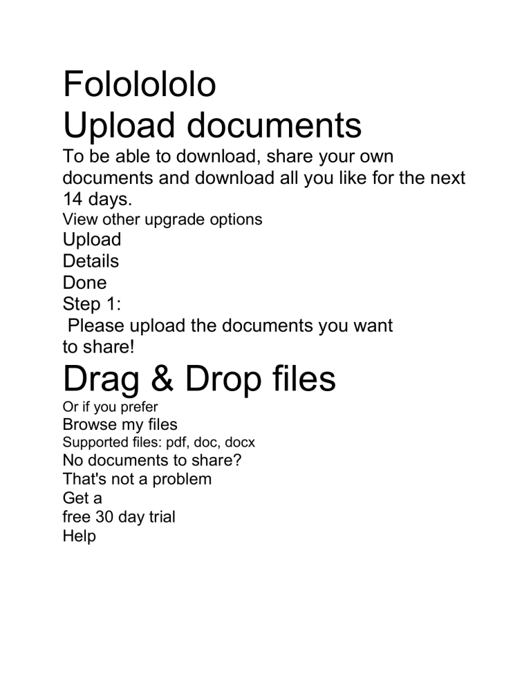 How To Write A How To Document