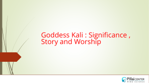 Goddess Kali  Significance , Story and Worship