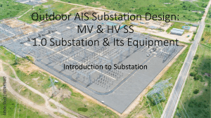 1.1 Substation & its equipment-Introduction to SS