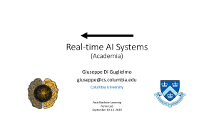 realtime ai systems academia