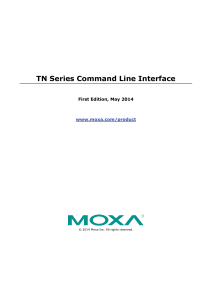 tn series command line interface 1e