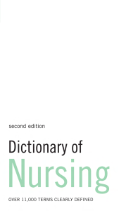 Dictionary of Nursing