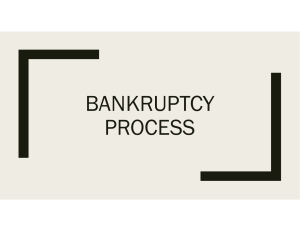 BANKRUPTCY LAW