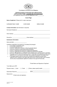 counseling psychologist application form doc 0 0