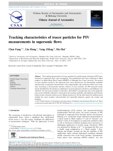 tracking-characteristics-of-tracer-particles-for-piv-measurements-in-supersonic-flows