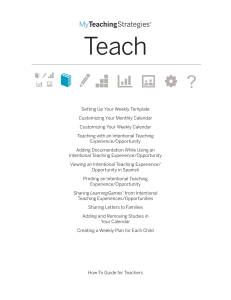 MyTeachingStrategies-How-To-Guide-for-Teachers Teach