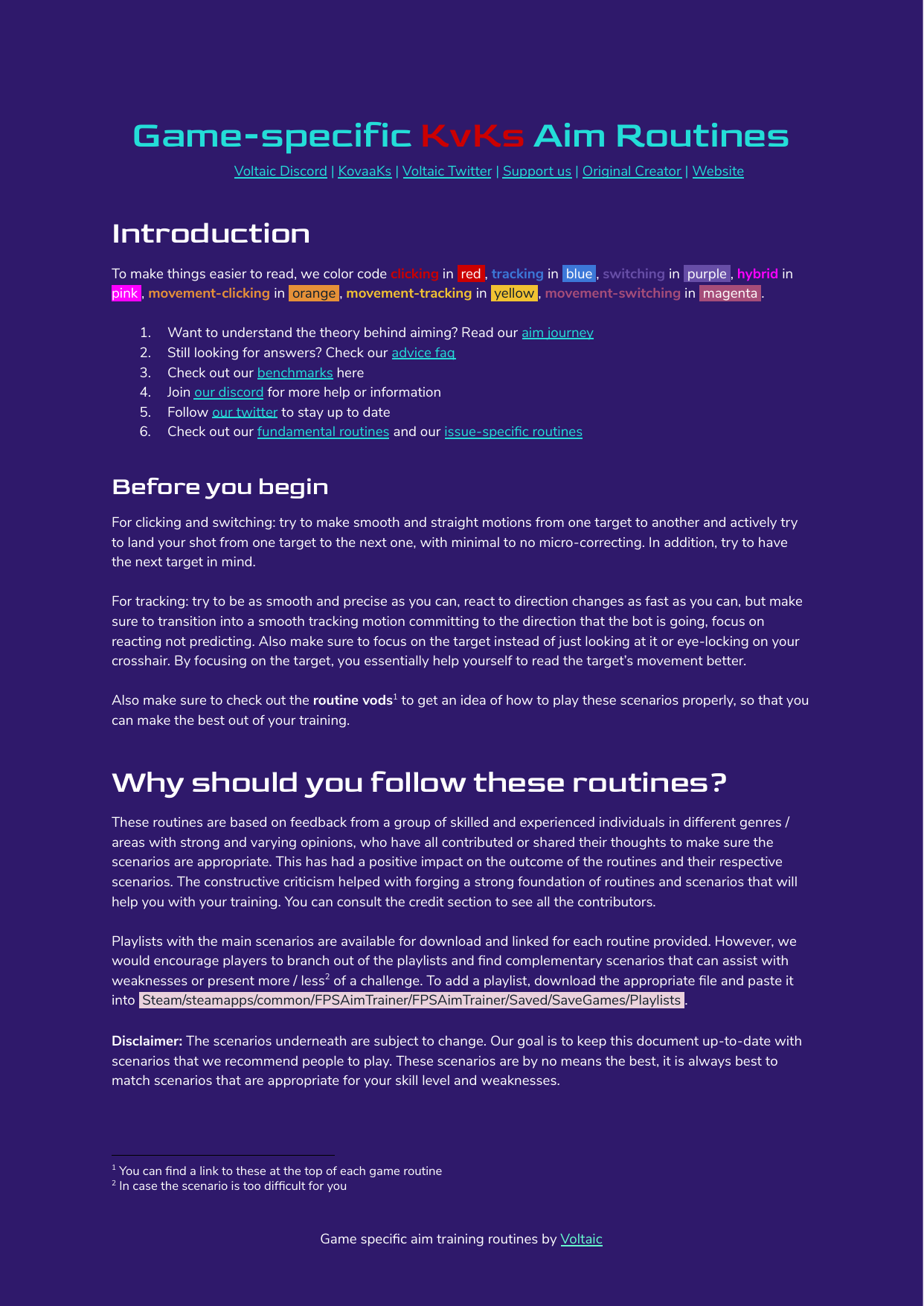 An Aim Training Routine - GameLeap