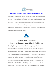 Shaoxing Shangyu Peijie Import&Export Co., Ltd.