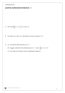 3 Qs induction proof 1 with solutions