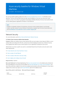 Azure Security Benchmark Introduction