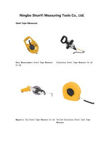 Steel Tape Measure