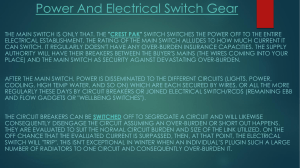 Power And Electrical Switch Gear