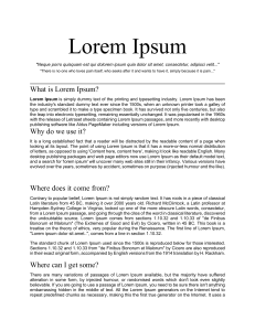 LoremIpsum