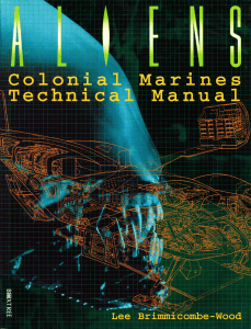 Aliens RPG - Colonial Marines Technical Manual