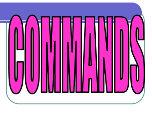 kindergarten-commands