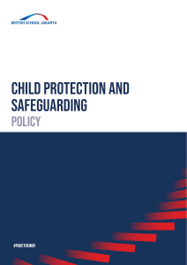 7. Child Protection and Safeguarding Policy