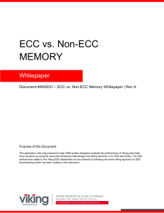 ecc-nonecc-memory