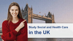 Study Social and Health Care in the UK