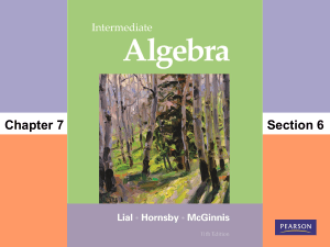 Variation in Algebra: Direct, Inverse, Joint & Combined