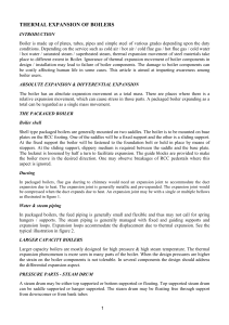 Thermal Expansion Of Boilers[1]