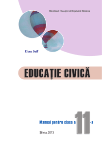 XI Educatie Civica (in limba romana)
