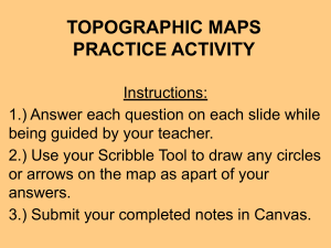 STUDENT Topo Maps Practice
