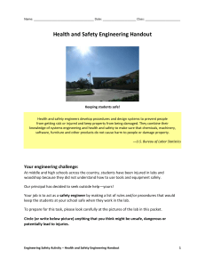 Smith-Health and Safety Engineering Handout