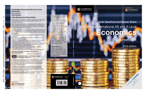 AS level economics textbook