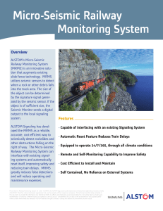 Sx145 2007May MRMS Seismic railway rock fall monitoring