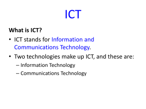 ICT Notes