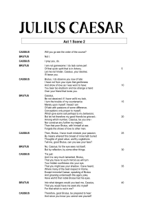 Julius Caesar Scenes Text