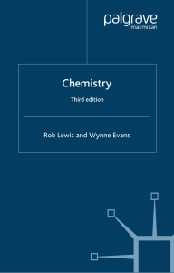 Lewis, Chemistry, 3rd edition