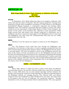 ARTICLE 16 - 32 Compiled Cases