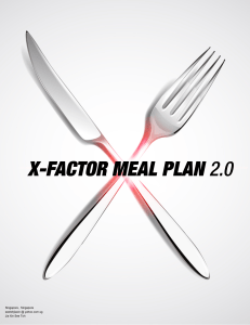 X-Factor 2.0 Meal Plan Rules 2020
