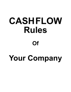360B CASH FLOW Rules