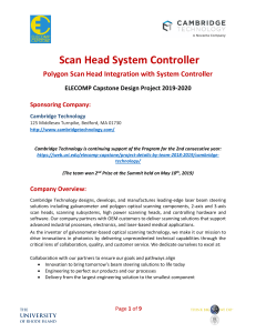 Scan Head System Controller CT