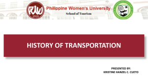 HISTORY OF TRANSPORTATION-CUETO