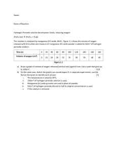1.2 Respond- Rates of Reaction worksheet