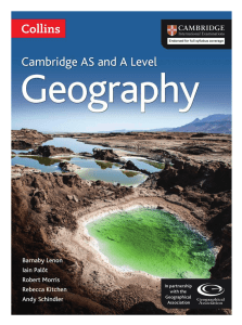 Collins cambridge as and a level geography