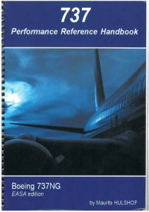 737 Performance Reference Handbook