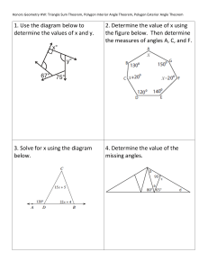 Geometry Practice Problems