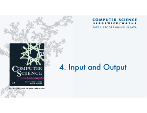 input and output computer science