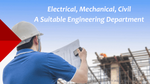 Electrical , Mechanical or Civil   A guide to choosing your Engineering degree