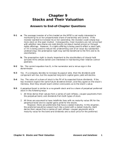 pdfcoffee.com chapter-9-stocks-and-their-valuation-end-of-the-chapter-answers-pdf-free