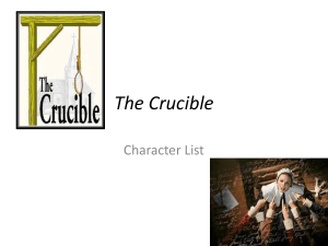 Crucible Characters (1)