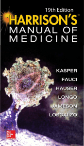 Dennis L. Kasper, Anthony S. Fauci, Stephen L. Hauser, Dan L. Longo, J. Larry Jameson, Joseph Loscalzo  Tinsley Randolph Harrison - Harrisons manual of medicine (2016, McGraw-Hill) - libgen.lc