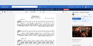 Experience - Ludovico Einaudi Sheet music for Piano (Solo)   Musescore.com